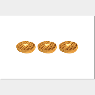 Waffles Posters and Art